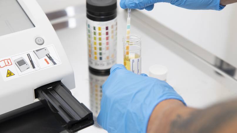 Blood and urine outpatient testing
