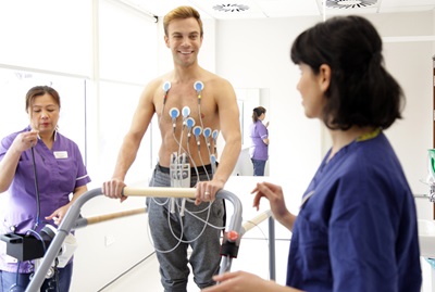 cardiac care patient with nurse specialist HCA UK